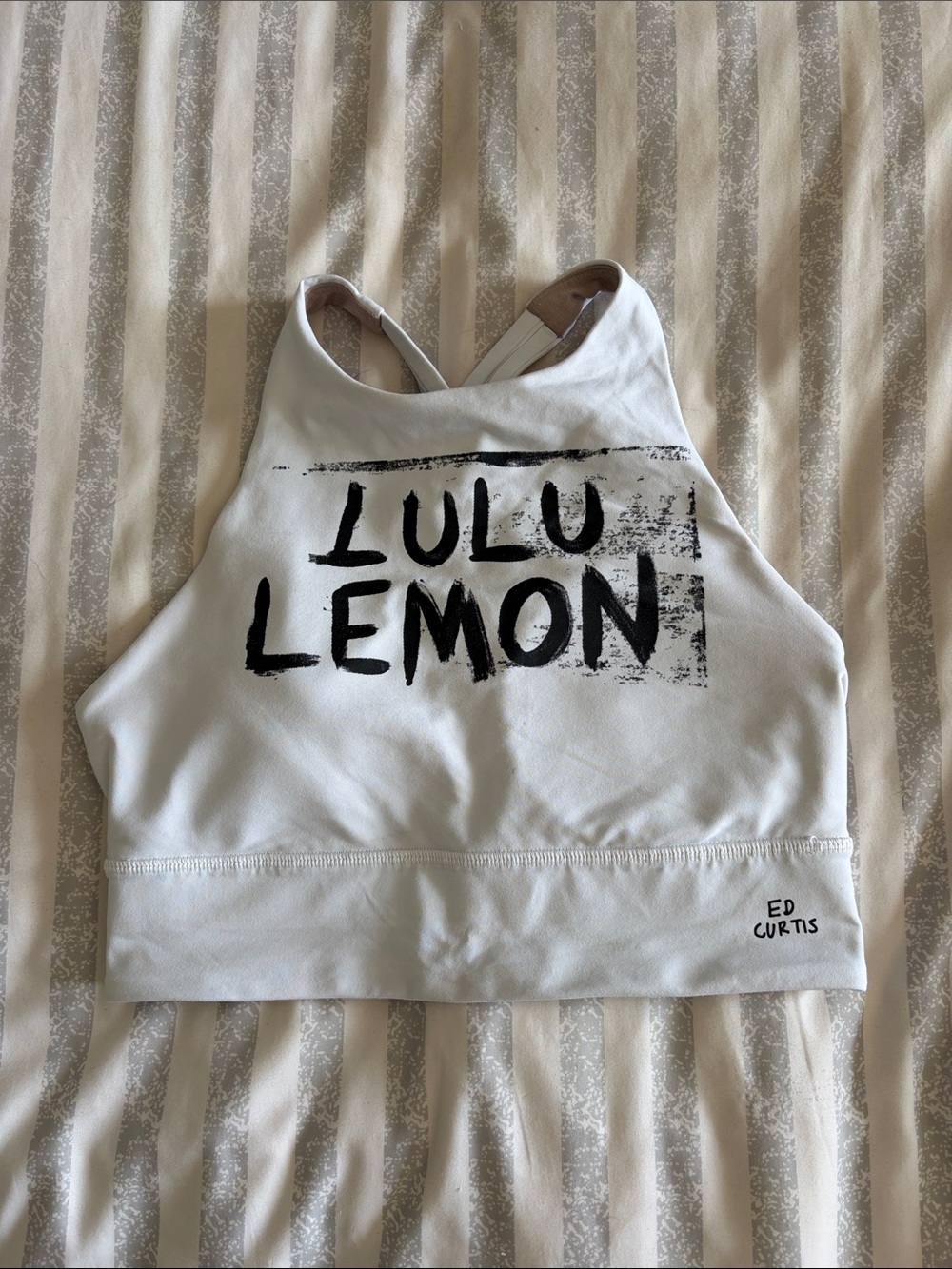 Lulu Lemon graphic sports bra